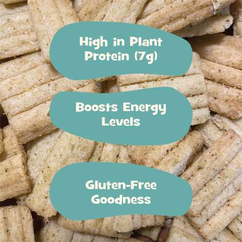 Nourish You: Organic Millet Snack - Multigrain Wave Chips  - Sour cream & Onion Flavour - Healthy Snacks ,  Gluten free -60gm