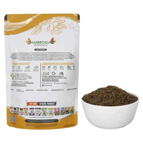 Ambrosia: Ambrosia Raw Flax Seeds Pouch 250g | Alsi -Seeds for Weight Loss & Hair growth