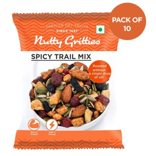 Nutty Gritties: Spicy Trail Mix -240g (10 Pack of 24g each)