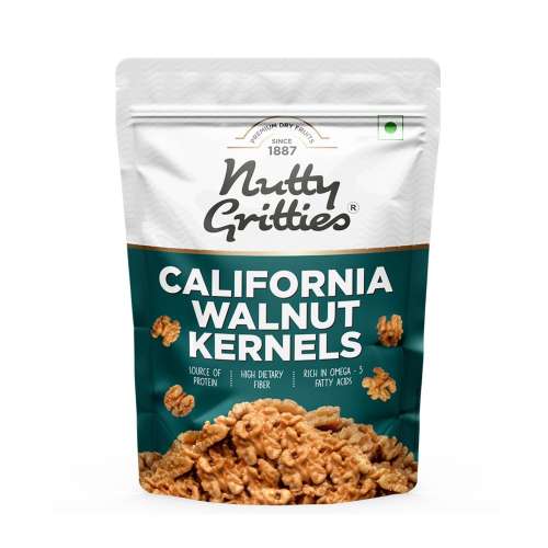Nutty Gritties: California Walnut Kernels, Rich in Omega 3 - 200g