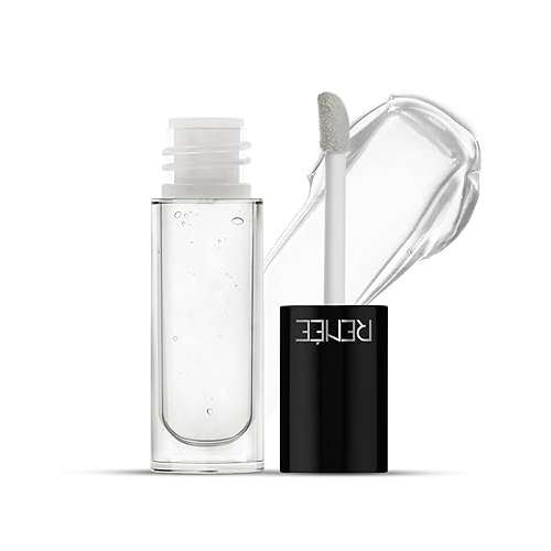 Renee Cosmetics: Hot Lips Clear Lip Gloss 4.5ml, High-Glossy Shine Enriched with Vitamin E , Lightweight, Non Sticky Hydrating Formula