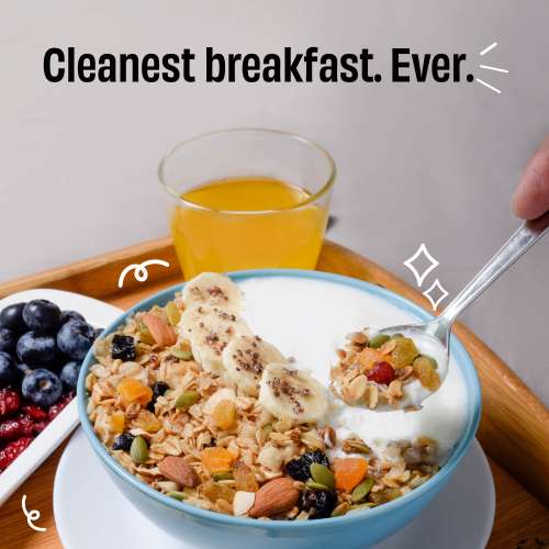 The Whole Truth: No Added Sugar Breakfast Muesli Super Saver Pack- 5 Grain Muesli - 750g