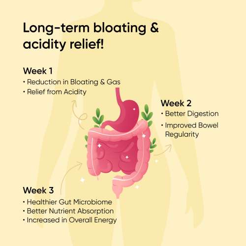 Panchamrit: Gut Health Effervescent Helps Reduces Bloating & Acidity,Constipation Mulethi & Ginger 1Billion CFU Probiotics 20 Tablets (Pack Of 2)