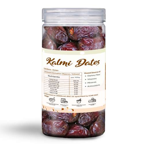 Fabeato: Premium Kalmi Dates/Khajoor 400g  Rich Source of Potassium & IronNaturally SweetNo Added Sugar.