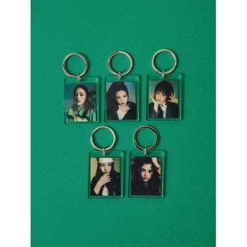 Cokodive: NewJeans-How Sweet | MD Acrylic Photo Keyring (Haerin)