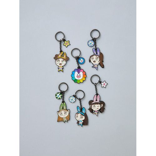 Cokodive: NewJeans-NewJeans x Murakami | MD Metal Keyring (Hanni)