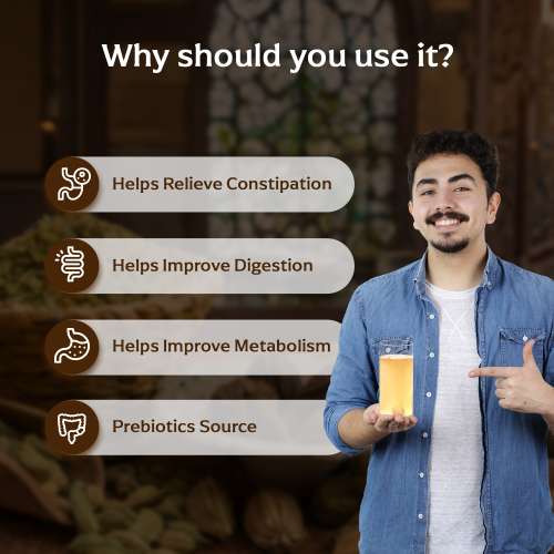 Panchamrit: Triphala Effervescent  Relieves Constipation, Improves Digestive Health Triphala &Saunf along with Prebiotics 20 Tablets (Pack Of 3)