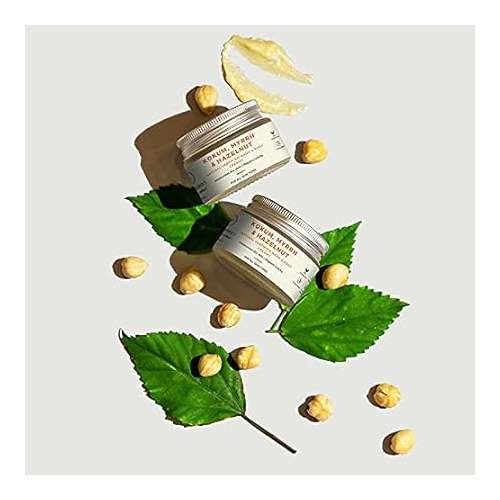 Juicy Chemistry: Kokum, Myrhh & Hazelnut Hand & Foot Cream, 25 g | Organic Hand & Foot Cream for Moisturising Dry Skin & Repairing Cracked Heels | Ecocert Certified Organic for Men & Women | Cruelty-free & 100% Veg