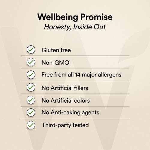 Wellbeing Nutrition: Glow Korean Marine Collagen | Clinically Proven Type 1 & 3 Peptides, SkinAX, Glutathione, Resveratrol | Skin Brightening, Anti-Aging, Anti-Pigmentation | Pinacolada - 6 Sachets