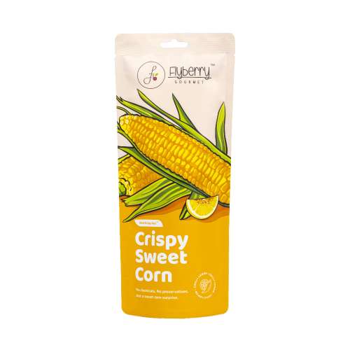 Flyberry Gourmet: Gourmet Crispy Sweet Corn (Pack of 3) 20 Gm each