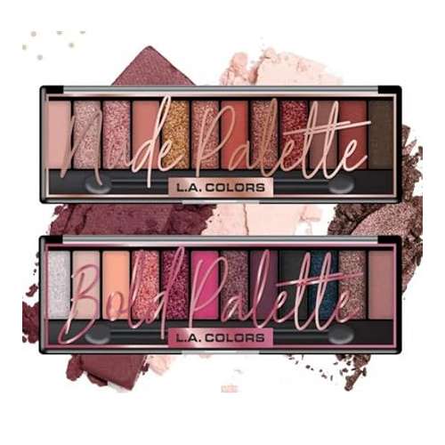 L.A. Colors: L.A. Colors 12 Color Enchanting Eyeshadow Palette Stocking Suffer