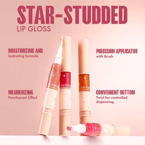 Focallure: L27 Star-studded Lip Gloss #PK02 Serendipity Berry