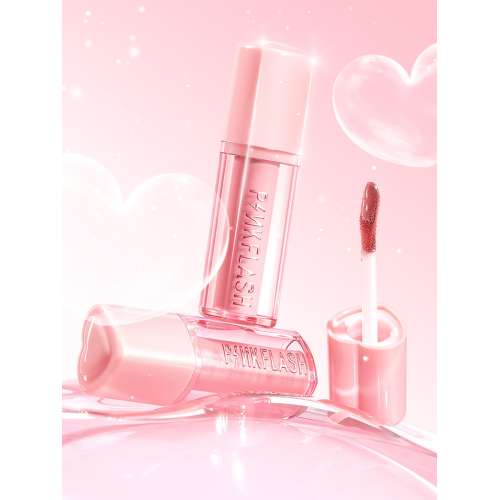 Pinkflash: Watery Transferproof Lip Cream-PK02 Coral Bubble