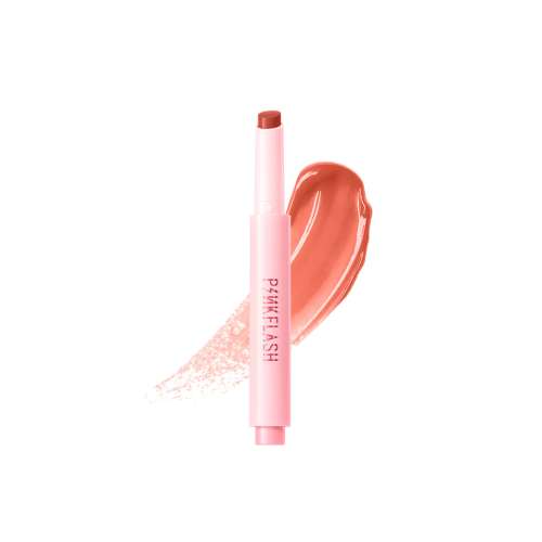 Pinkflash: Volumizing Glossy Balm-NU02 Summer Apricot