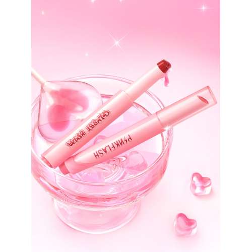 Pinkflash: Volumizing Glossy Balm-NU02 Summer Apricot
