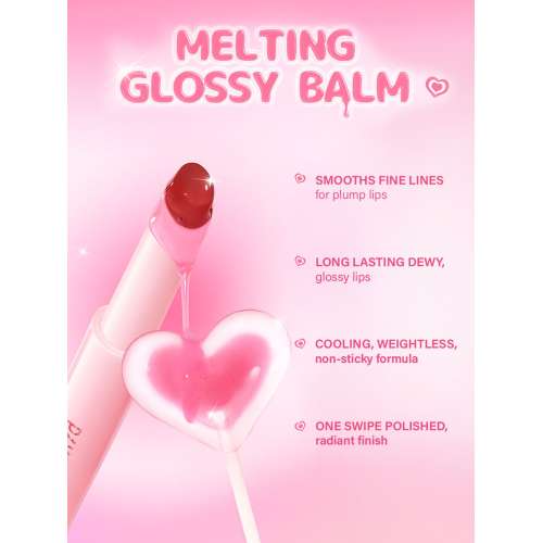 Pinkflash: Volumizing Glossy Balm-PK02 Icy Rose
