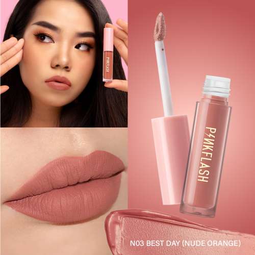 Pinkflash: L01 Melting Matte Lipcream-N03# Best Day