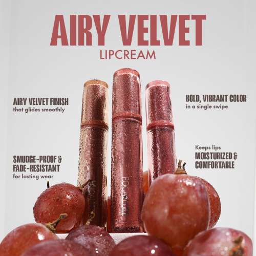 Focallure: Airy Velvet Lipcream-#NU02