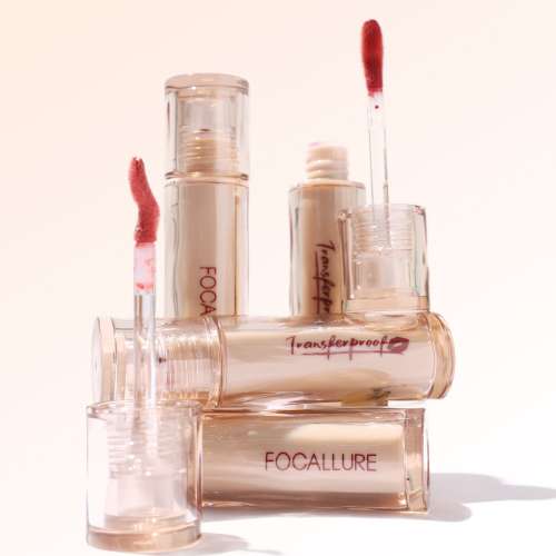 Focallure: Watery Transferproof lip cream-HOT PK03 Pinky Nude