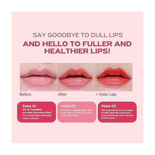 Frudia: Pomegranate Honey 3 in 1 Lip Balm