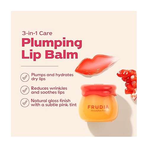 Frudia: Pomegranate Honey 3 in 1 Lip Balm