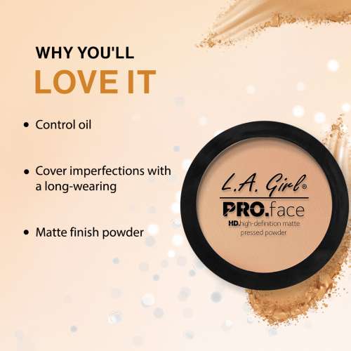 L.A.Girl: Hd Pro Face Pressed Powder Buff