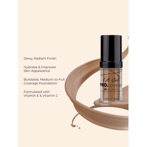 L.A.Girl: Pro coverage Hd Foundation Sand