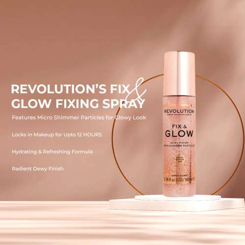 Makeup Revolution: Fix & Glow Fixing Spray Makeup Revolution: Fix & Glow Fixing Spray