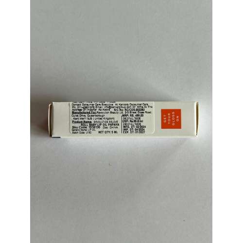 Makeup Revolution: Relove Roll Baby Lip Oil Papaya