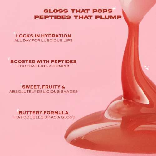 Makeup Revolution: Juicy Peptide Lip Balm Clear Ice
