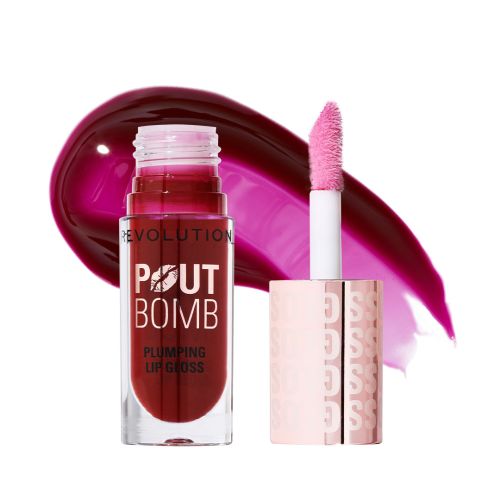 Makeup Revolution: Pout Bomb Plumping Gloss Jelly Berry Mauve