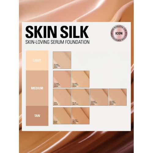 Makeup Revolution: Skin Silk Serum Foundation F6.2 NC