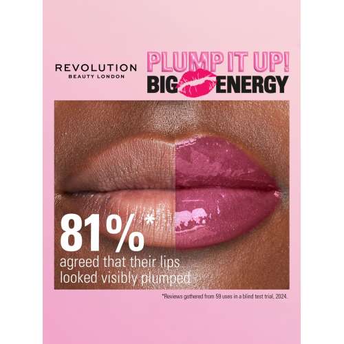 Makeup Revolution: Pout Bomb Shimmer Gloss Berry Lustre