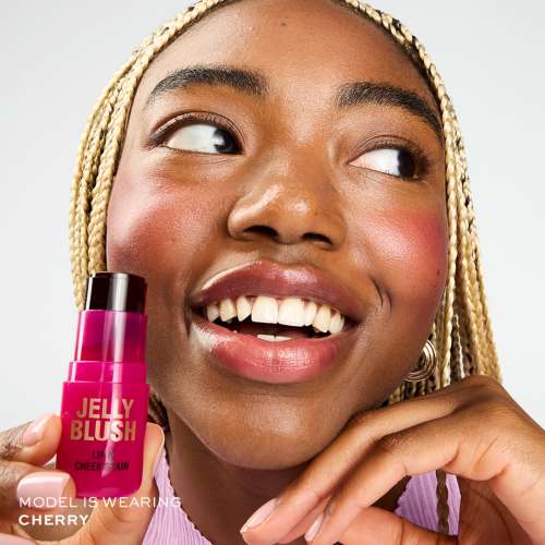 Makeup Revolution: Jelly Blush Stick Lip and Cheek Stain Cherry Red