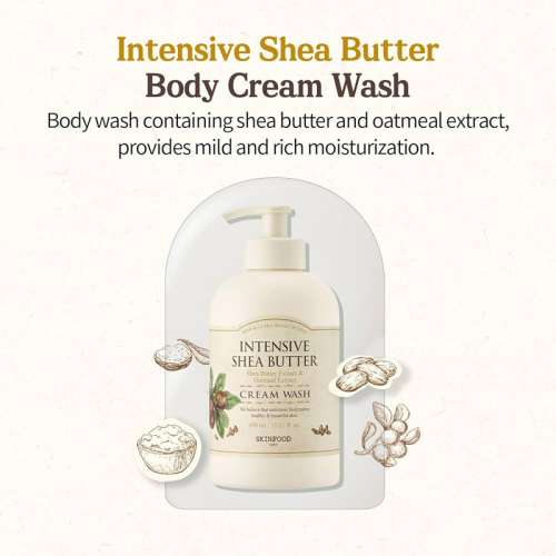 Skinfood: Intensive Shea Butter Cream Wash450Ml