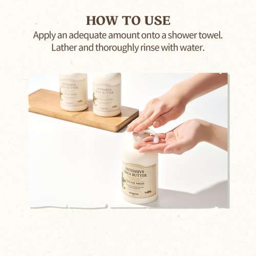 Skinfood: Intensive Shea Butter Cream Wash 450ml
