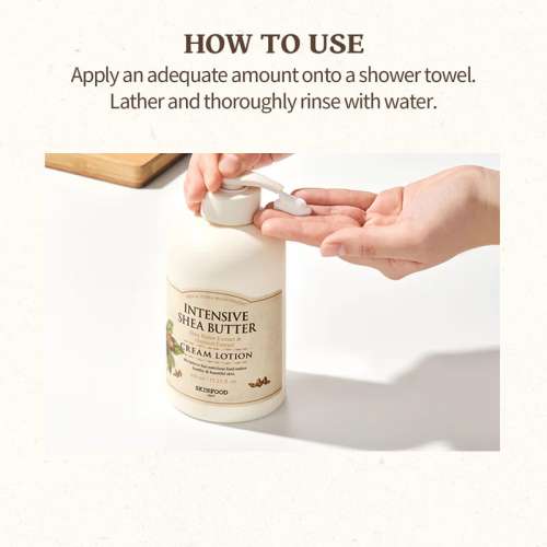 Skinfood: Intensive Shea Butter Cream Lotion450Ml