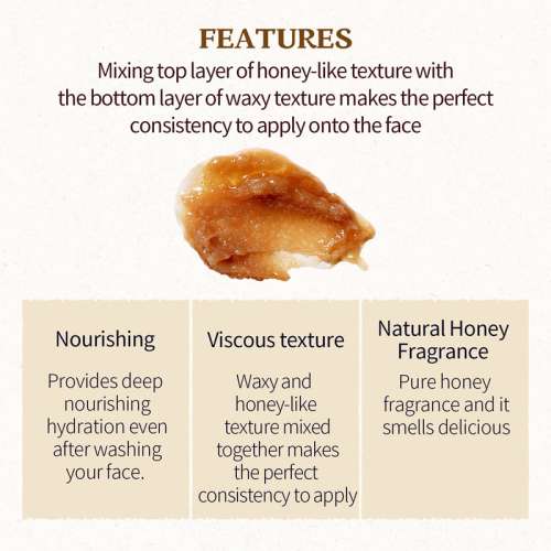 Skinfood: Honey Sugar Food Mask120Ml