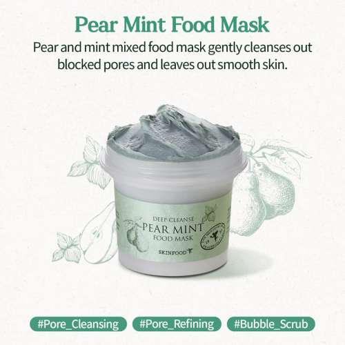 Skinfood: Pear Mint Food Mask120ml