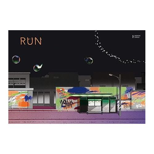 Cokodive: BTS-Graphic Lyrics | Photo Book Vol. 4 (Run)