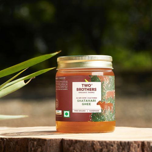 Two Brothers Organic Farms: A2 Ghee (Shatavari) 250Ml