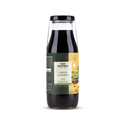 Two Brothers Organic Farms: Natural Liquid Jaggery (Kaakvi) (390ml)