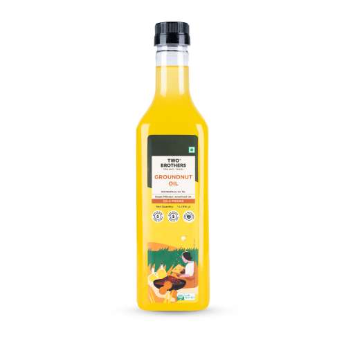Two Brothers Organic Farms: Groundnut Oil 1 Litre