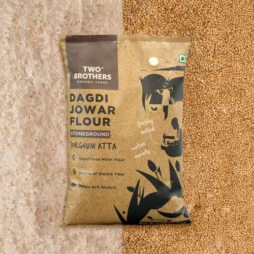 Two Brothers Organic Farms: Jowar Atta (2kg)