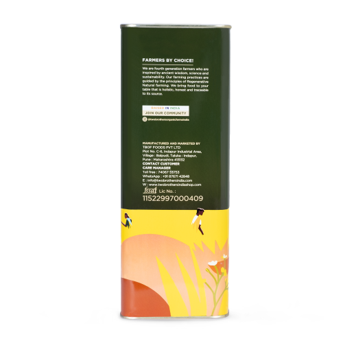 Two Brothers Organic Farms: Mustard Oil (5L)