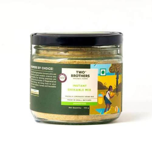 Two Brothers Organic Farms: Instant Shikanji Mix - 150g