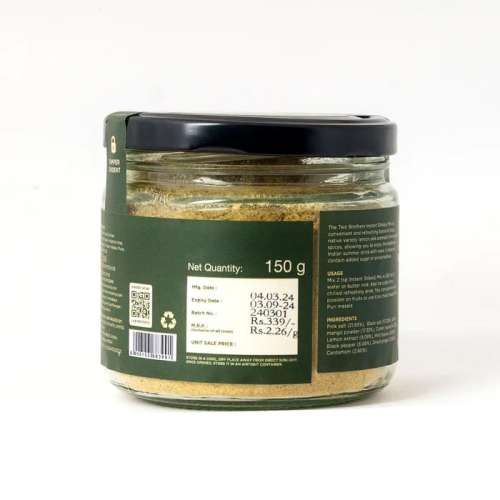 Two Brothers Organic Farms: Instant Shikanji Mix - 150g