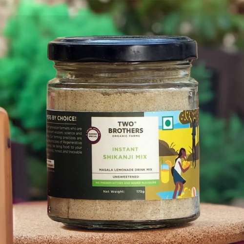 Two Brothers Organic Farms: Instant Shikanji Mix - 150g
