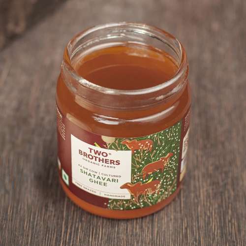Two Brothers Organic Farms: A2 Ghee (Shatavari) 250Ml