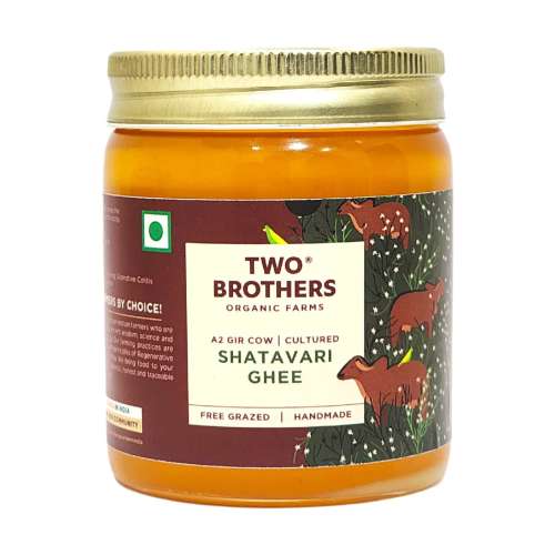 Two Brothers Organic Farms: A2 Ghee (Shatavari) 250Ml